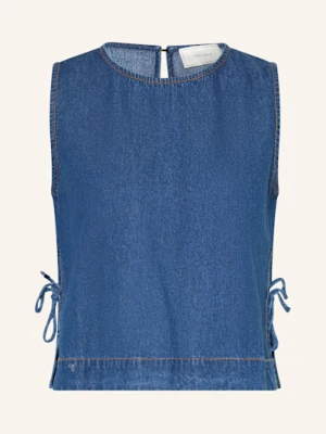 Neo Noir Top Jeansowy Svetlana blau