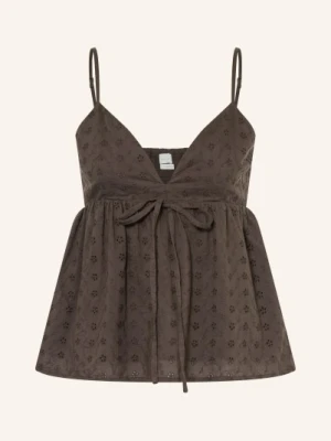 Neo Noir Top Kenine braun