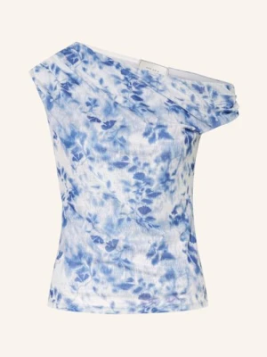 Neo Noir Top Na Jedno Ramię Peri Z Siateczki blau