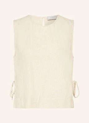 Neo Noir Top Svetlana Z Lnem beige