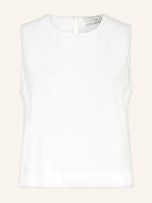 Neo Noir Top Svetlana Z Lnem weiss