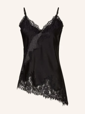 Neo Noir Top Viole Z Koronką schwarz