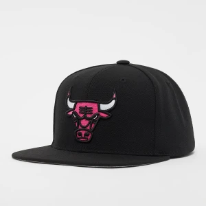 Neon Tropical Snapback NBA Chicago Bulls, markiMitchell & Ness, Czapki, w kolorze czarny, rozmiar:
