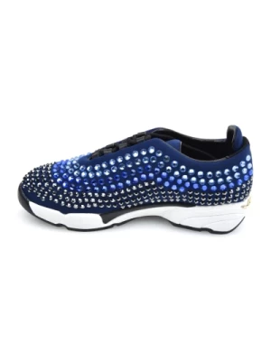 Neopren/Strass Sneaker Pinko