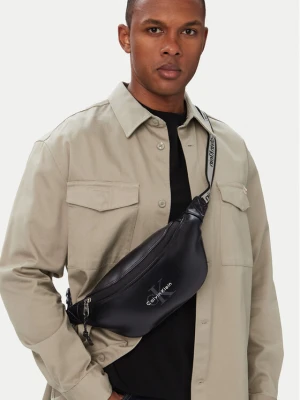 Nerka Calvin Klein Bold Logo Webbing Waistbag LV04D3630G Czarny