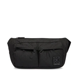 Nerka Calvin Klein Utility Emblem Sling Waistbag LV04D3341G Czarny