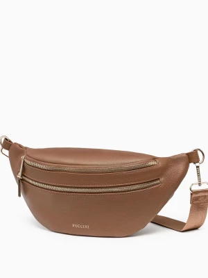 Nerka damska z kieszenią brązowa Puccini