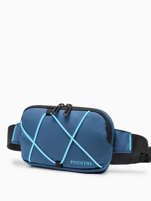 Nerka materiałowa mała granatowa Puccini