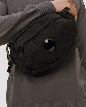 Nerka Męska C.p. Company Nylon B Waistbag Czarna CP Company