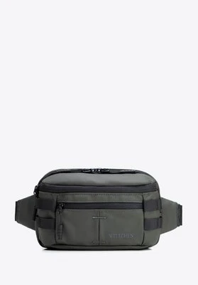 Nerka męska z ochroną RFID khaki Wittchen