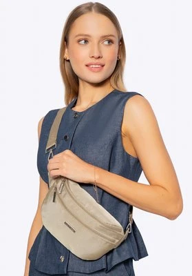 Nerka z poliestru z odpinanym paskiem jasny beż Wittchen