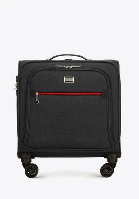 Zdjęcie produktu Neseser z kolorowym suwakiem grafitowa Wittchen