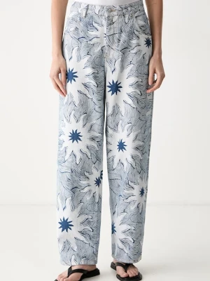 Never Fully Dressed jeansy relaxed fit damskie