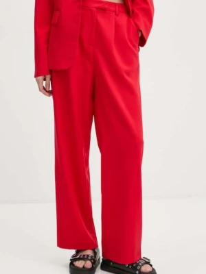 Never Fully Dressed spodnie Red Sundazed Roamance arden Trousers