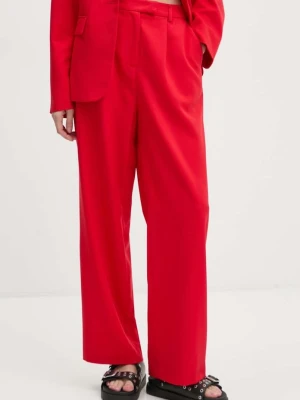 Never Fully Dressed spodnie Red Sundazed Roamance arden Trousers