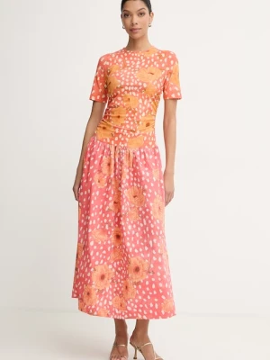 Never Fully Dressed sukienka letnia bawełniana z elastanem