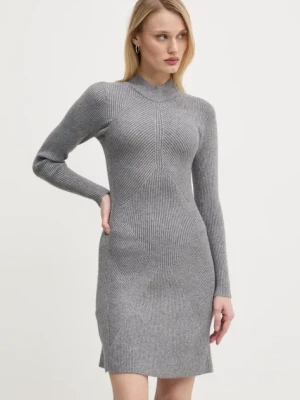 Zdjęcie produktu Never Fully Dressed sukienka Mini Suki kolor szary mini dopasowana NFDKN602