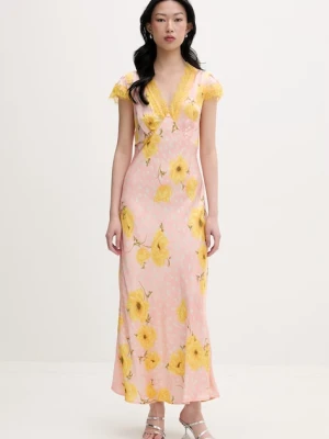 Never Fully Dressed sukienka z wiskozy