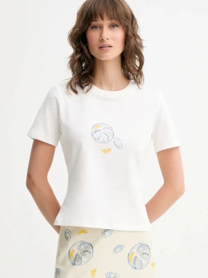 Never Fully Dressed t-shirt Baby biały