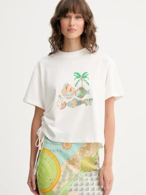 Never Fully Dressed t-shirt Isla damski kolor biały NFDTO1825