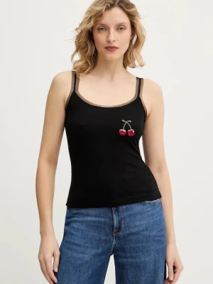 Never Fully Dressed top Cherry Teddy kolor czarny NFDTO2101