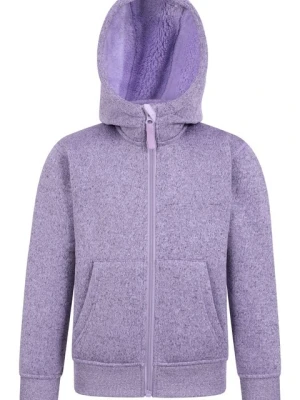 Nevis dziecięca bluza z kapturem i futrzanym ociepleniem - Purple Mountain Warehouse