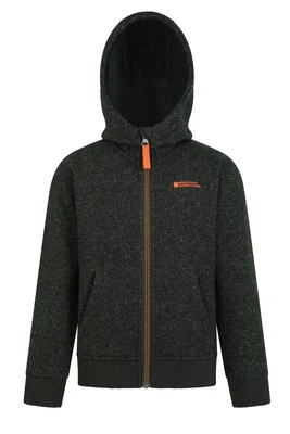 Nevis dziecięca bluza z kapturem i zamkiem - Dark Green Mountain Warehouse