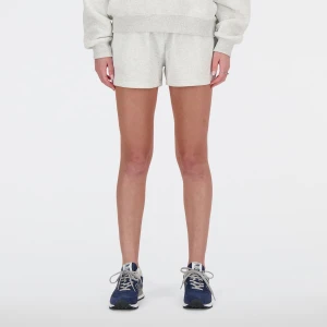 New Balance Sport Essentials French Terry Shorts kobiety Szorty sportowe szary rozmiar Odzież
