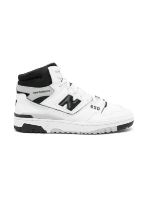 New Balance, Bb650 High-Top Sneakers White, male,