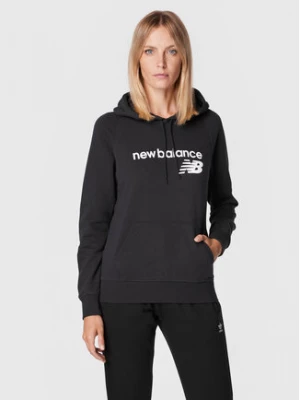 New Balance Bluza Classic Core Fleece WT03810 Czarny Relaxed Fit