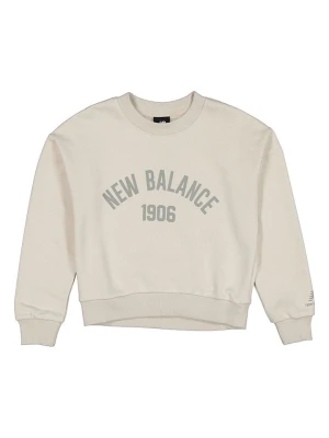 New Balance Bluza "Essentials" w kolorze beżowym rozmiar: 140