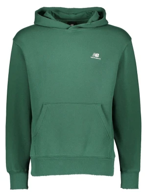 New Balance Bluza "Hoops" w kolorze zielonym rozmiar: S