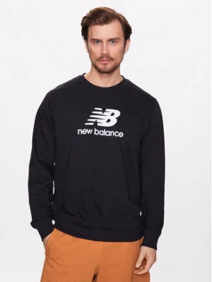 New Balance Bluza MT3153 Czarny Relaxed Fit