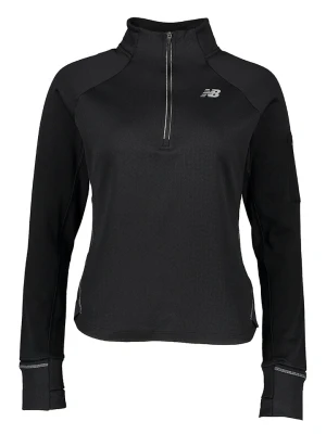 New Balance Bluza polarowa "Heat Grid" w kolorze czarnym rozmiar: S