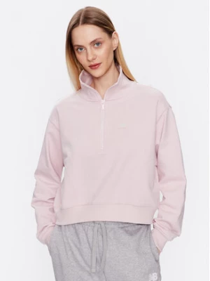 New Balance Bluza WT31501 Różowy Oversize