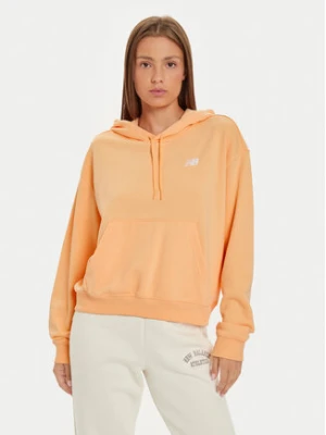 Zdjęcie produktu New Balance Bluza WT41507 Pomarańczowy Relaxed Fit