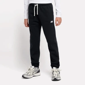 New Balance Boys Brush Back Small Logo Joggers uniseks Spodnie dresowe czarny rozmiar Odzież