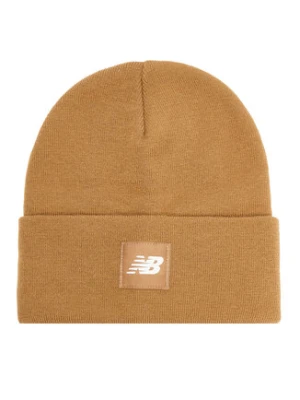 New Balance Czapka LAH13034GIN Brązowy