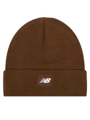 New Balance Czapka LAH13034ROK Brązowy
