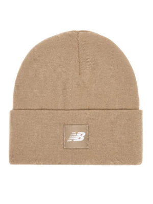 New Balance Czapka LAH13034SOT Beżowy