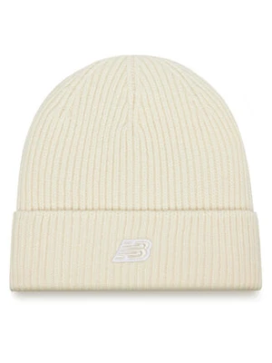 New Balance Czapka Winter Watchman Beanie Patch V3.0 LAH53008PEF Beżowy