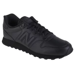 New Balance GM500ZB2, Męskie, Czarne, buty sneakers, skóra syntetyczna, rozmiar: 42