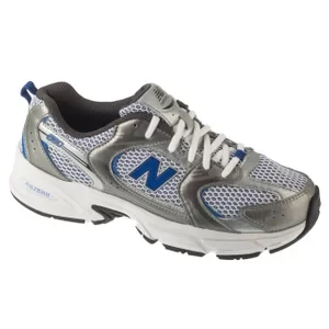 New Balance GR530ADE, Dla dziewczynki, Białe, buty sneakers, przewiewna siateczka, rozmiar: 35,5