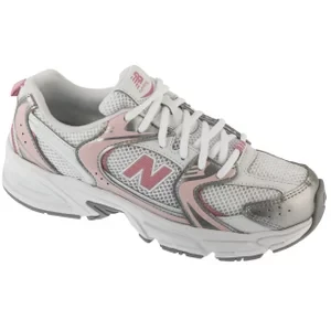 New Balance GR530EC, Dla dziewczynki, Białe, buty sneakers, przewiewna siateczka, rozmiar: 35,5