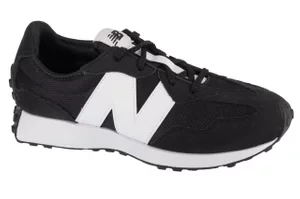 New Balance GS327CBW, Dla chłopca, Czarne, buty sneakers, tkanina, rozmiar: 38