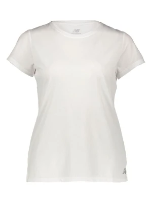 New Balance Koszulka "Core" w kolorze białym do biegania rozmiar: L