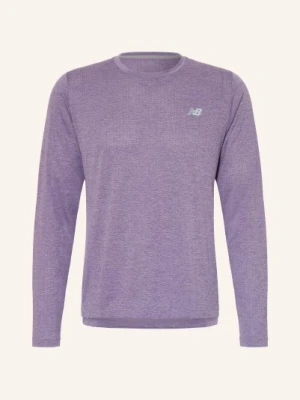 New Balance Koszulka Do Biegania Athletics lila