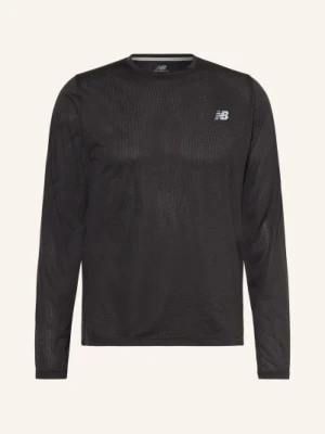 New Balance Koszulka Do Biegania Athletics schwarz