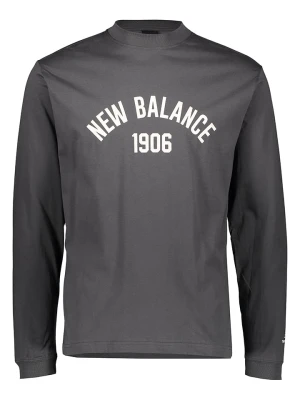 New Balance Koszulka "Essentials Varsity" w kolorze szarym rozmiar: L