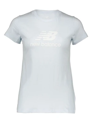 New Balance Koszulka "Essentials" w kolorze błękitnym rozmiar: S
